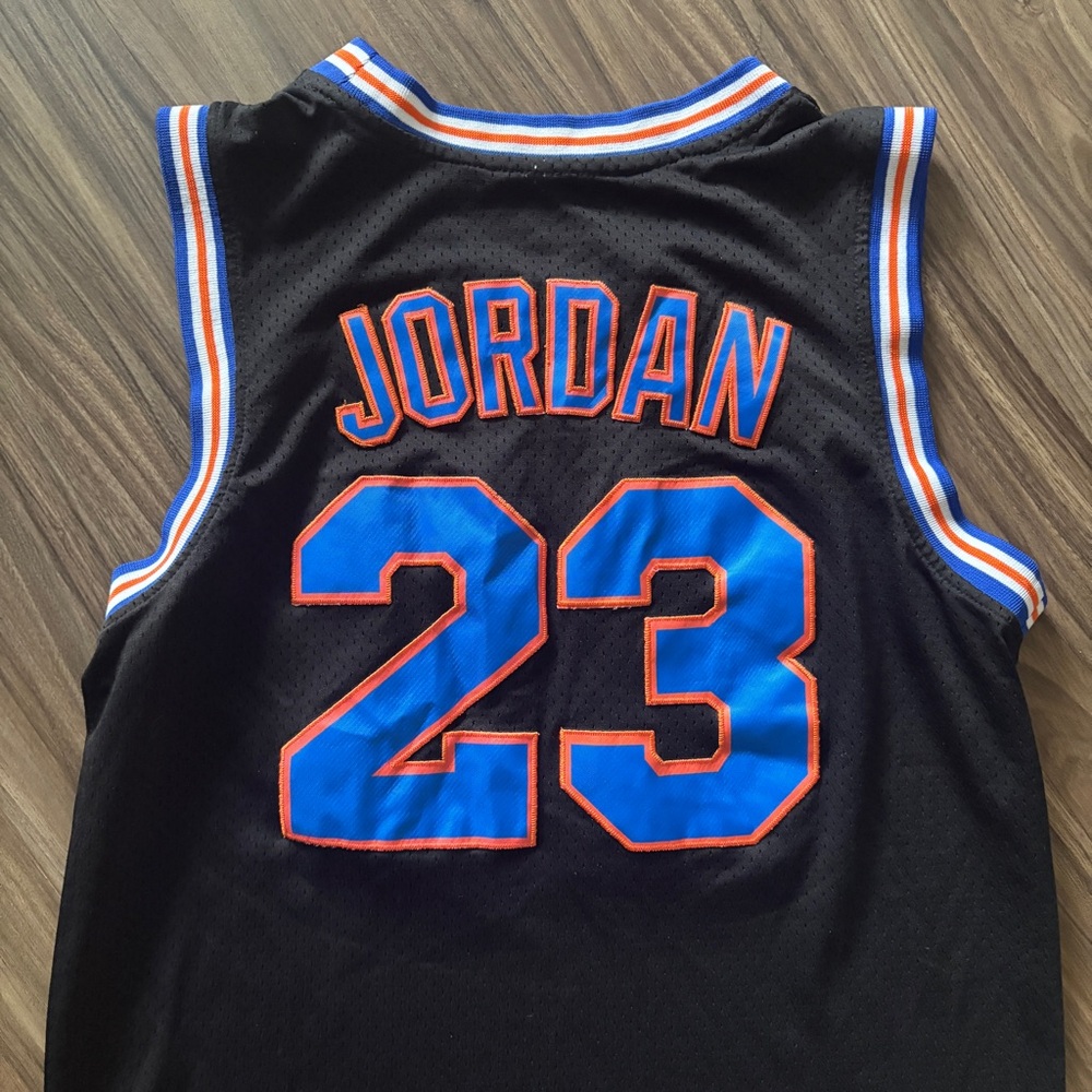 Michael Jordan Space Jam Tune Squad Basketball Jersey - Picture 7 of 9